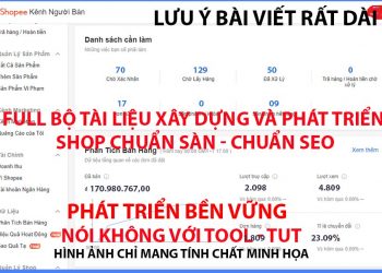 xây dựng shopee chuẩn sàn chuẩn seo - tài liệu shopee